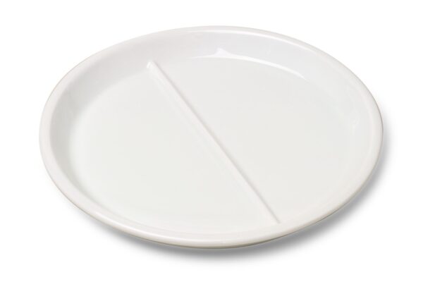 Assiette Mauriac ronde séparation basse 230 mm