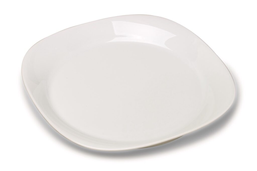 Assiette carrée Labattut 210 x 210 mm