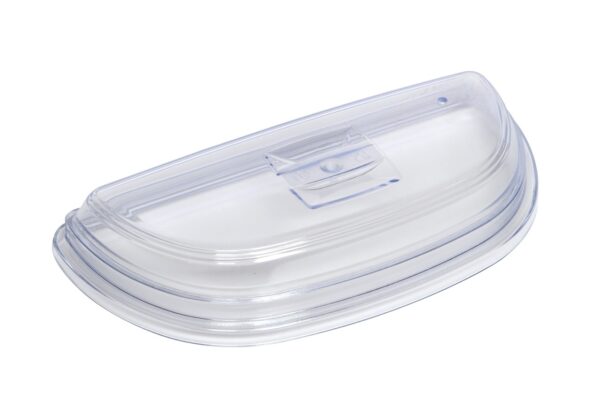 Couvre Demi Assiette 200 x 100 mm cristal