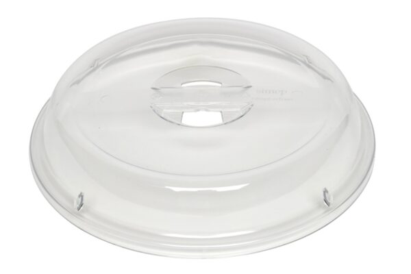 Couvre-assiette universel transparent