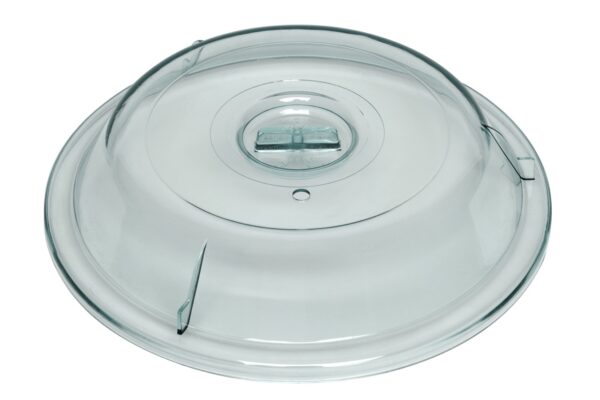 Couvre-assiette universel transparent