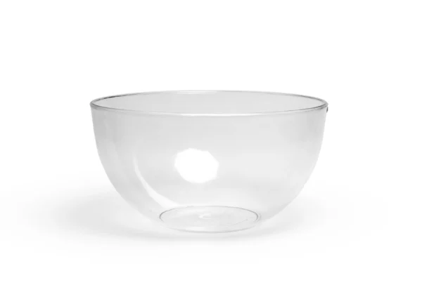 Saladier rond cristal 230 mm transparent