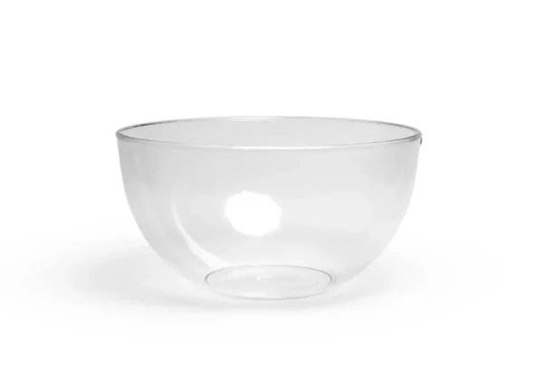 Saladier rond cristal 230 mm transparent