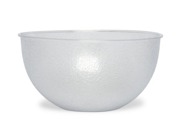 Saladier rond 230 mm transparent