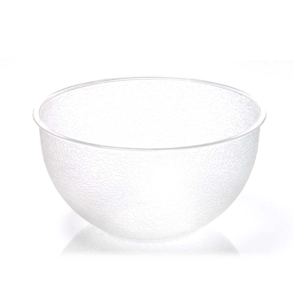 Saladier rond 150 mm transparent